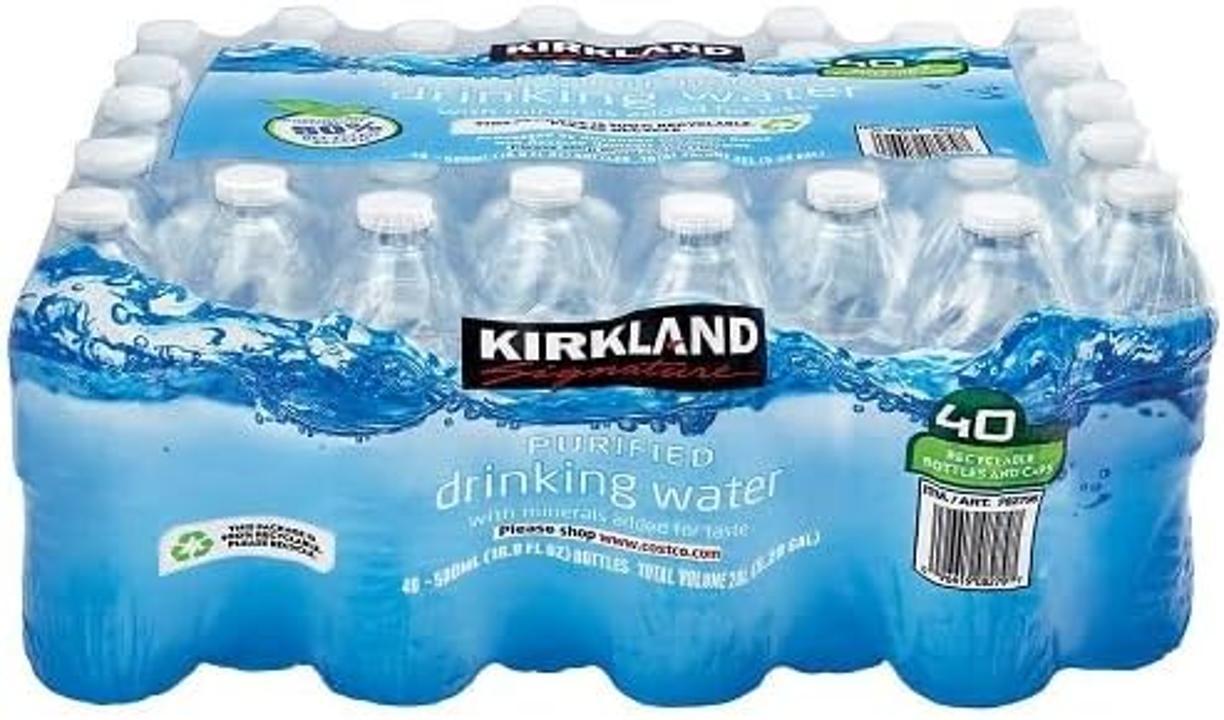 Kirkland Signature Natural Spring Water 40pk