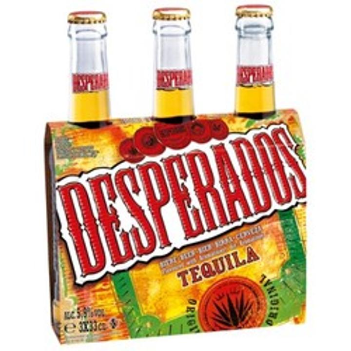 Desperados Tequila Lager Beer 3pk