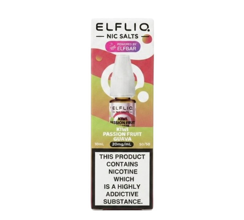 Elfliq Kiwi Passion Fruit Guava Nic Salts