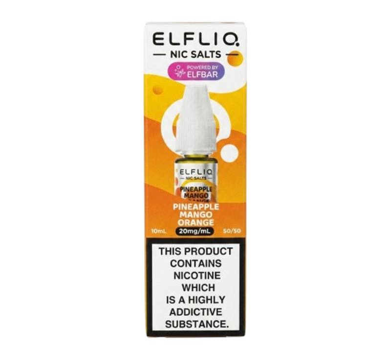 Elfliq Pineapple Mango Orange Nic Salts