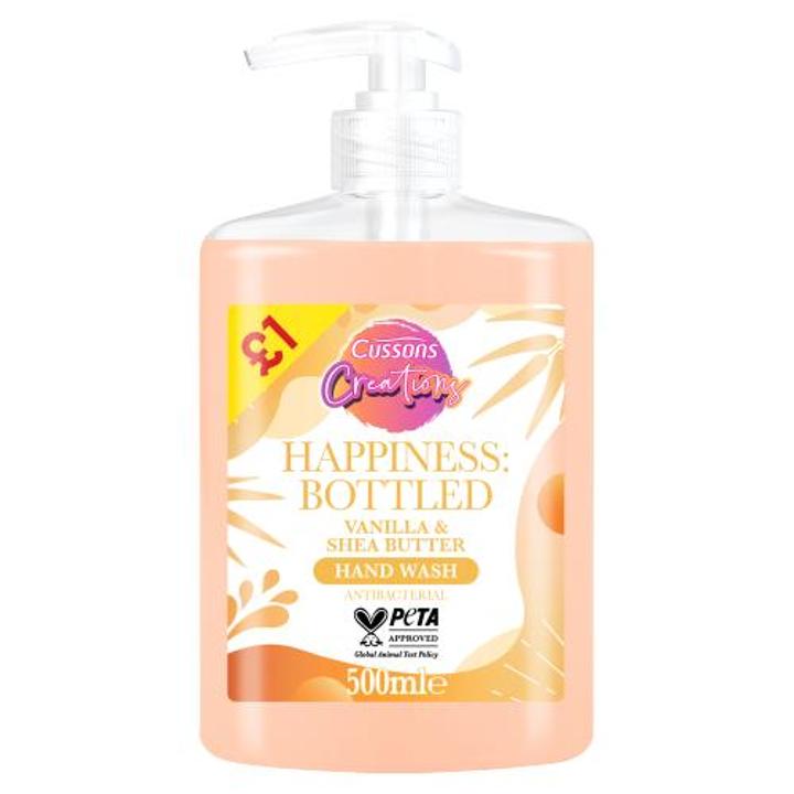 Cussons Creations Happiness Vanilla & Shea Butter Hand Wash