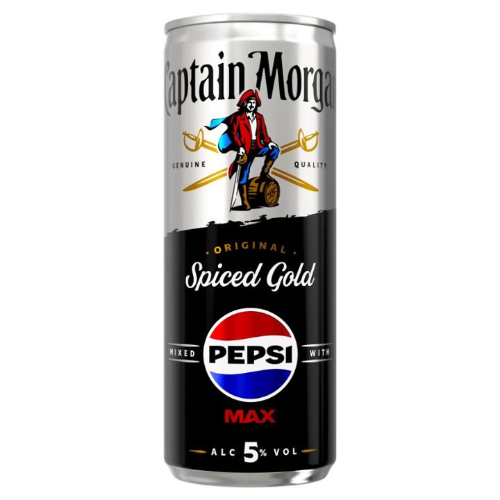 Captain Morgan Original Spiced Gold and Pepsi Max