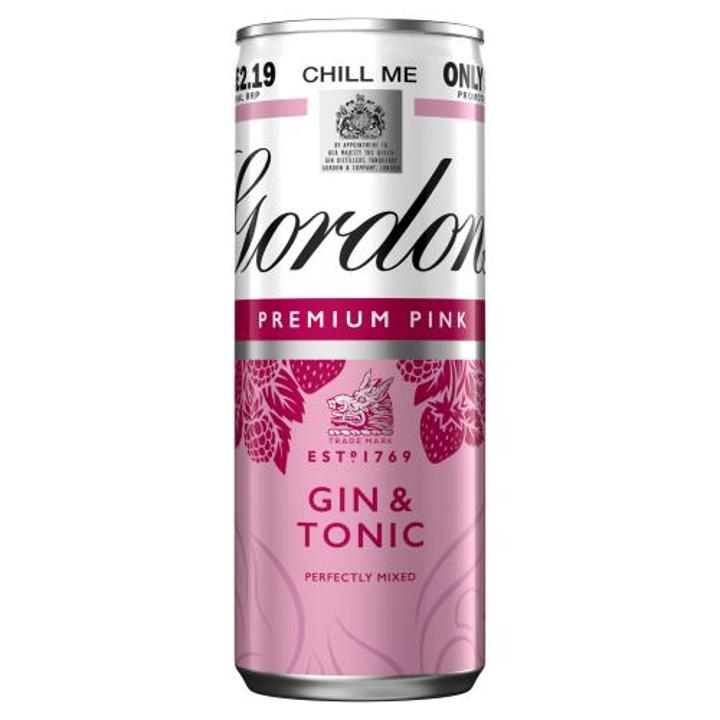 Gordon's Premium Pink Gin & Tonic