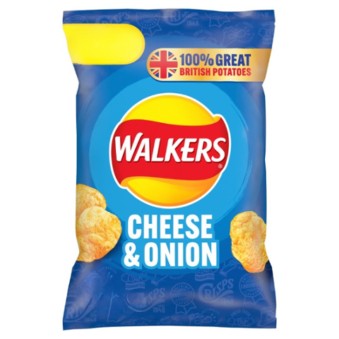 Walkers Cheese & Onion