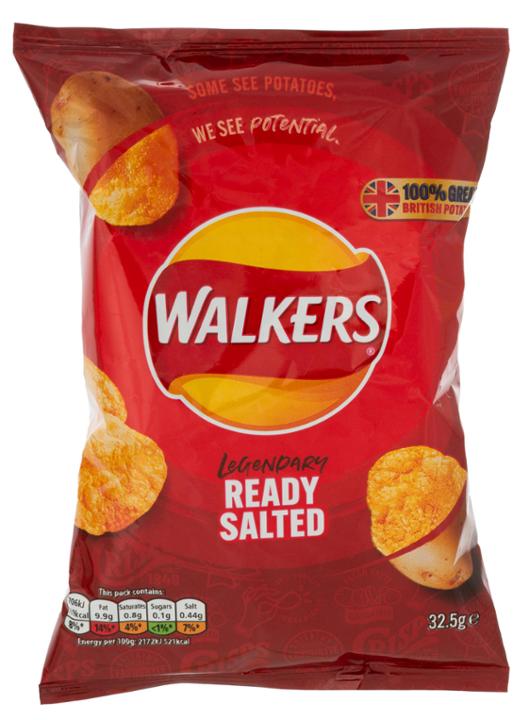 Walkers Ready Salted Crisps