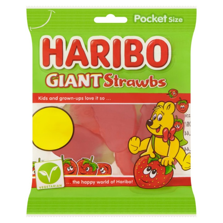 Haribo Giant Strawbs
