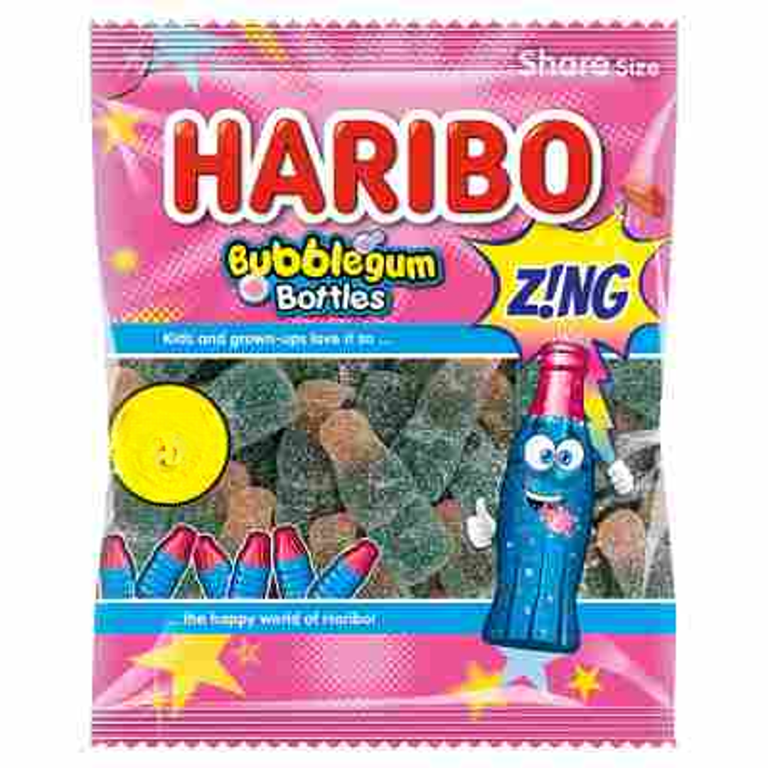 Haribo Bubblegum Bottles
