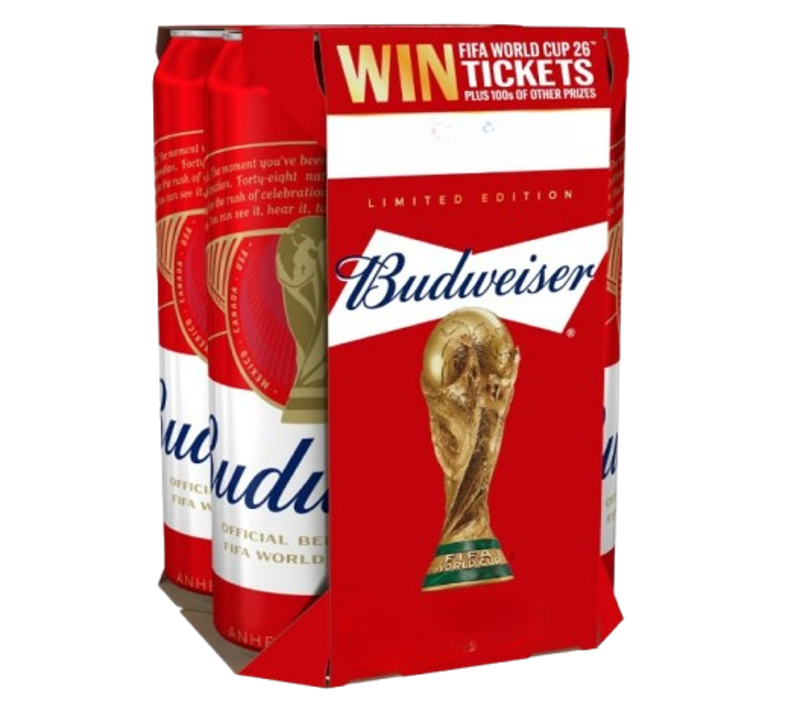Budweiser 4pk