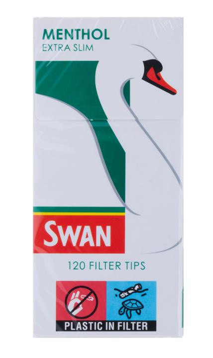 Swan Menthol Extra Slim Filters 120pk