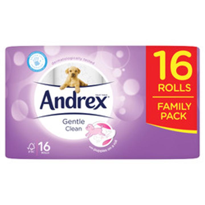 Andrex Gentle Clean 16 Rolls