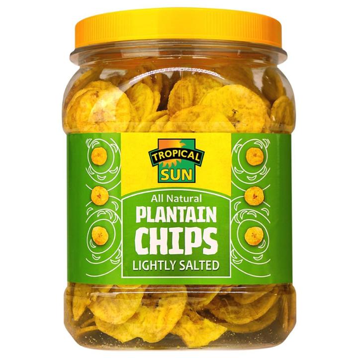 Tropical Sun Plantain Chips Lightly Salted