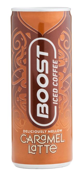 Boost Iced Coffee Caramel Latte