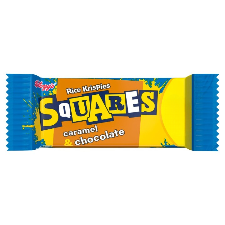 Kellogg's Squares Caramel & Chocolate Rice Krispies