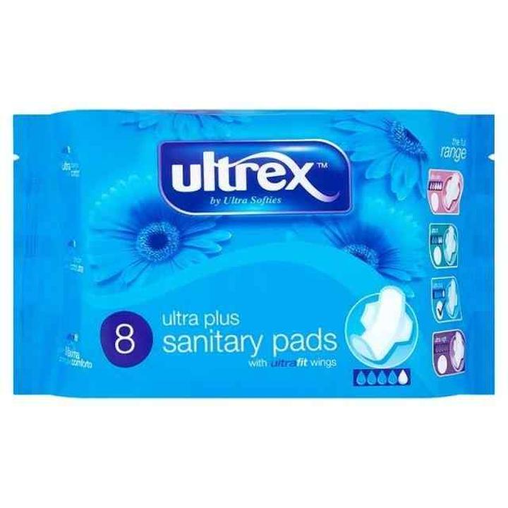Ultrex Ultra Plus Sanitary Pads 8pk