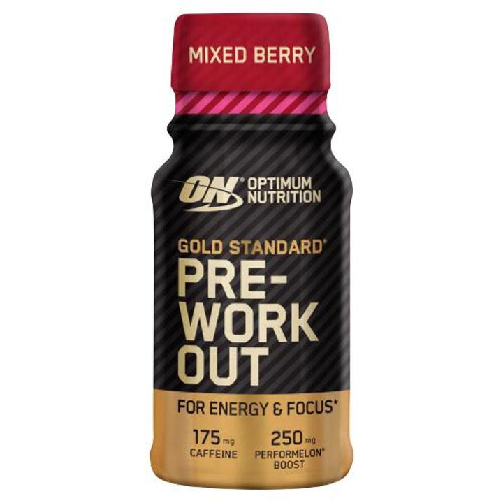 Optimum Nutrition Gold Standard Pre-Workout Shot Mixed Berry