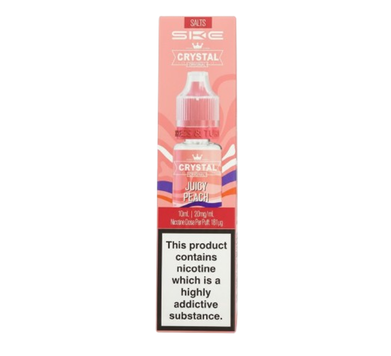 SKE Crystal Juicy Peach Salts