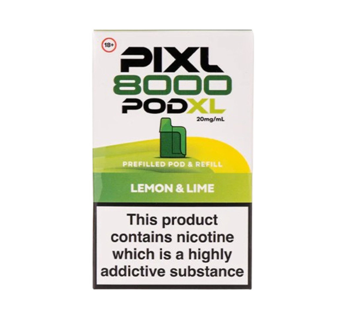 Pixl 8000 Pod XL Lemon & Lime