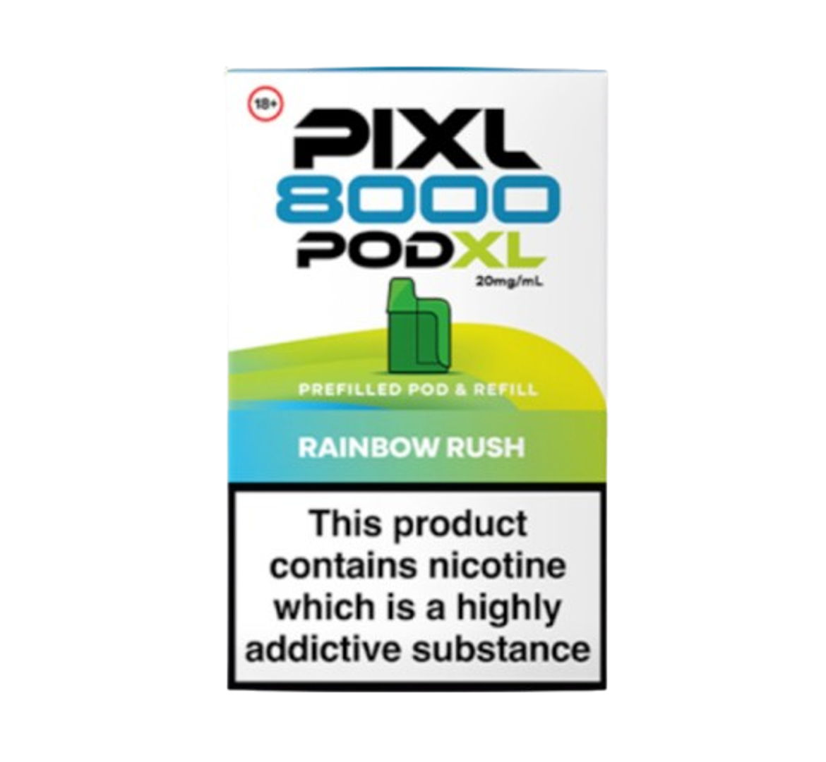 Pixl 8000 Pod XL Rainbow Rush