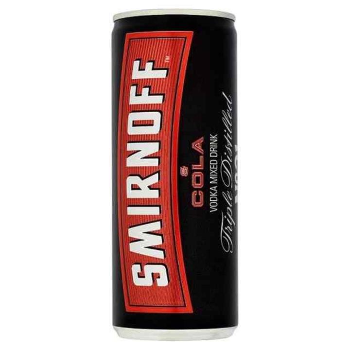 Smirnoff Red Label Vodka & Cola