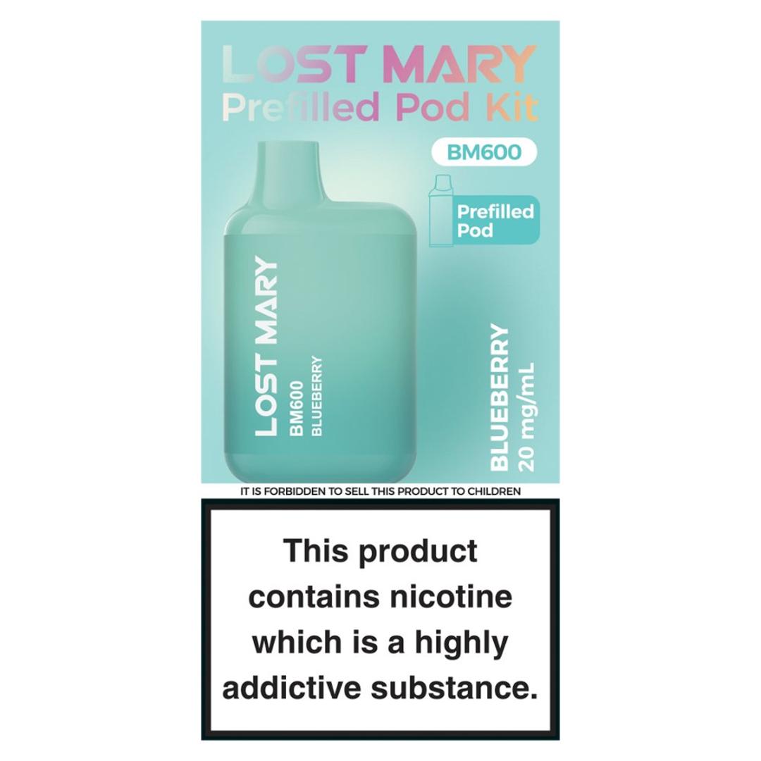 Lost Mary BM600 Blueberry Prefilled Pod Kit