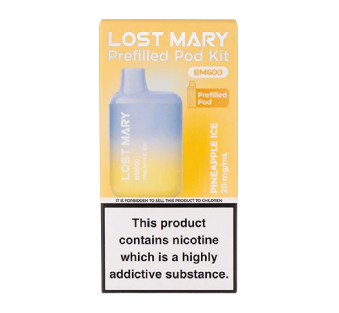 Lost Mary BM600 Pineapple Ice Prefilled Pod Kit
