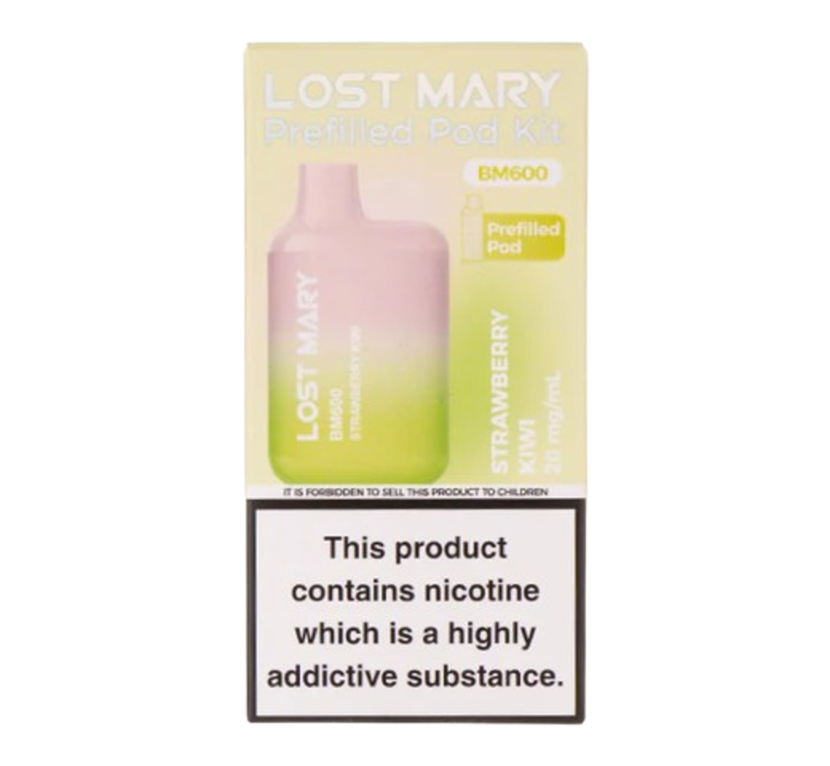 Lost Mary BM600 Strawberry Kiwi Prefilled Pod Kit