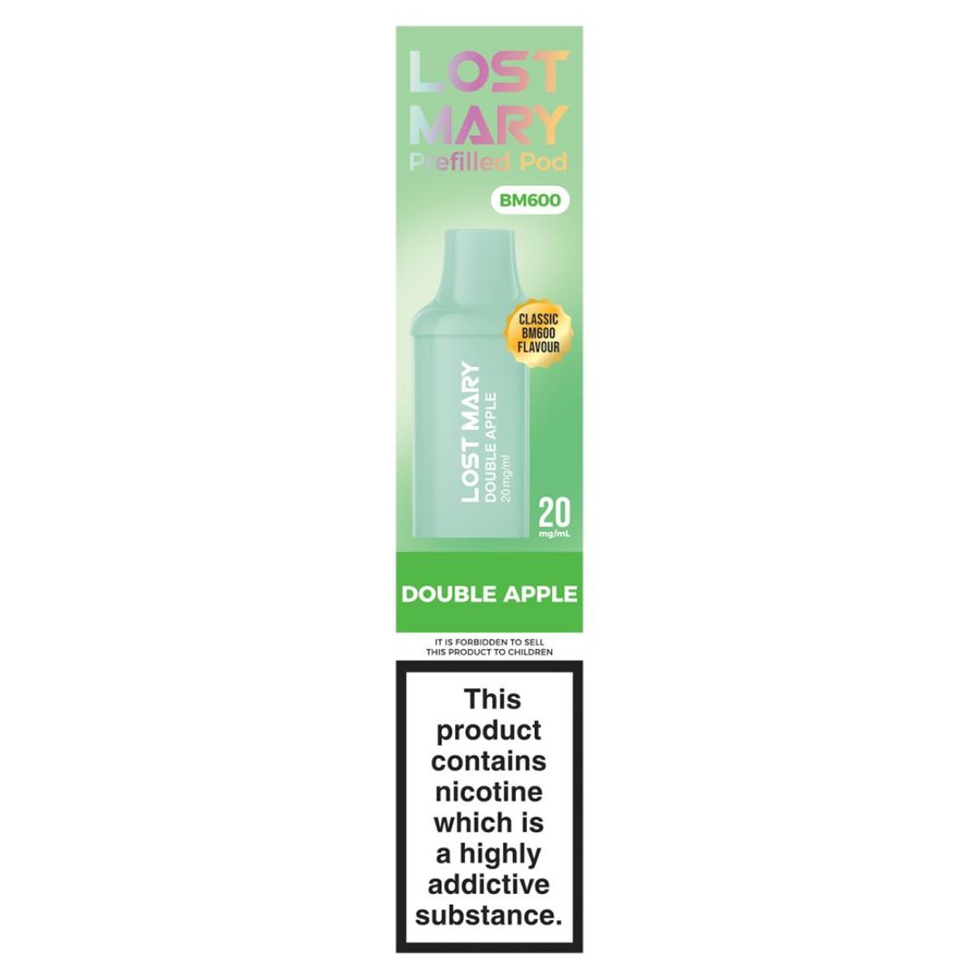 Lost Mary BM600 Double Apple Prefilled Pod