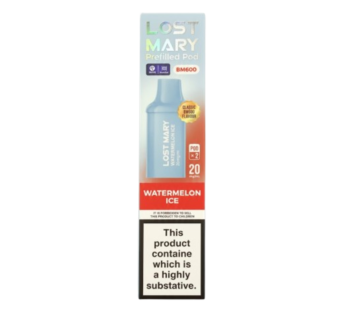 Lost Mary BM600 Watermelon Ice Prefilled Pod