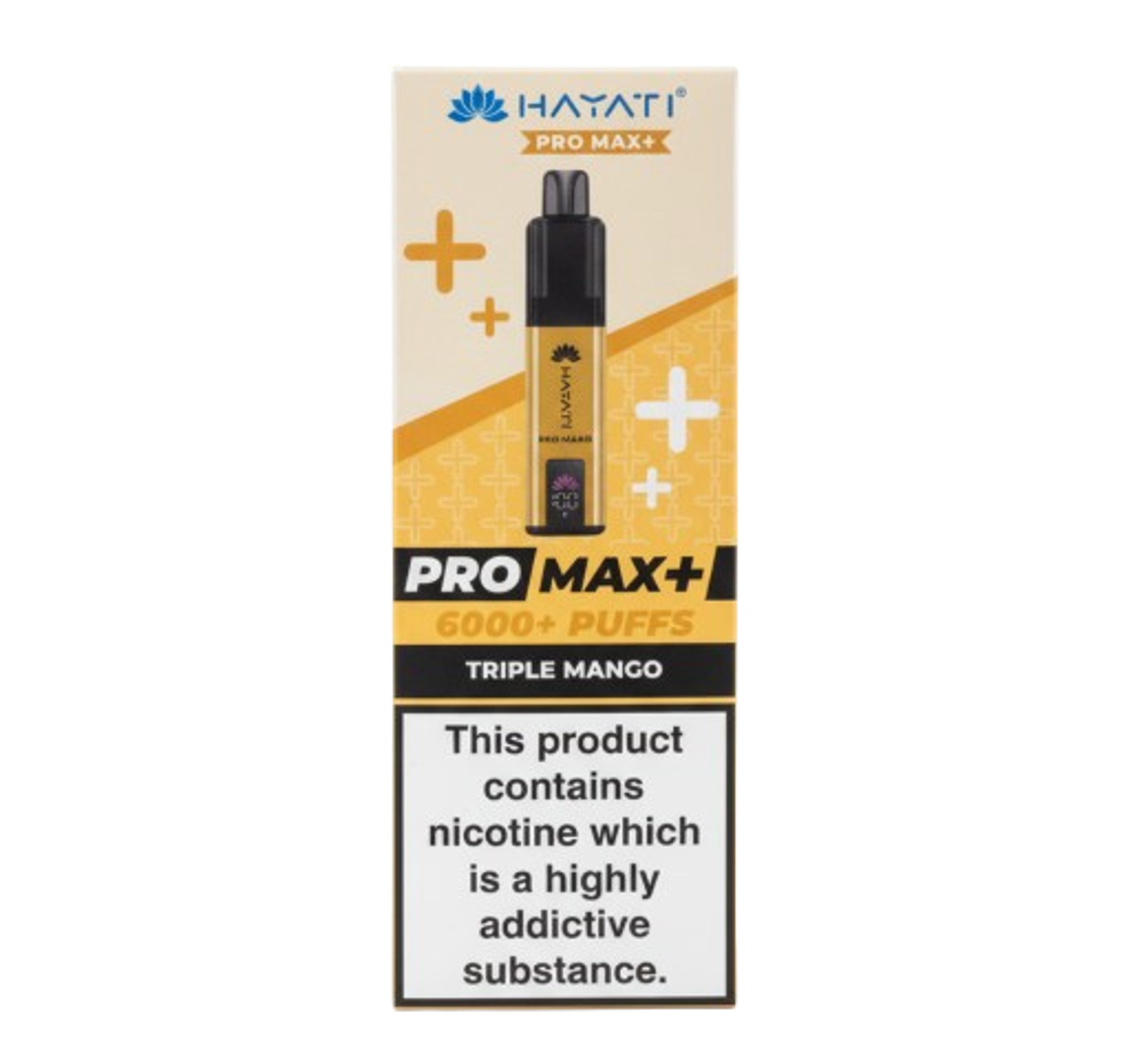 Hayati Pro Max+ 6K Triple Mango
