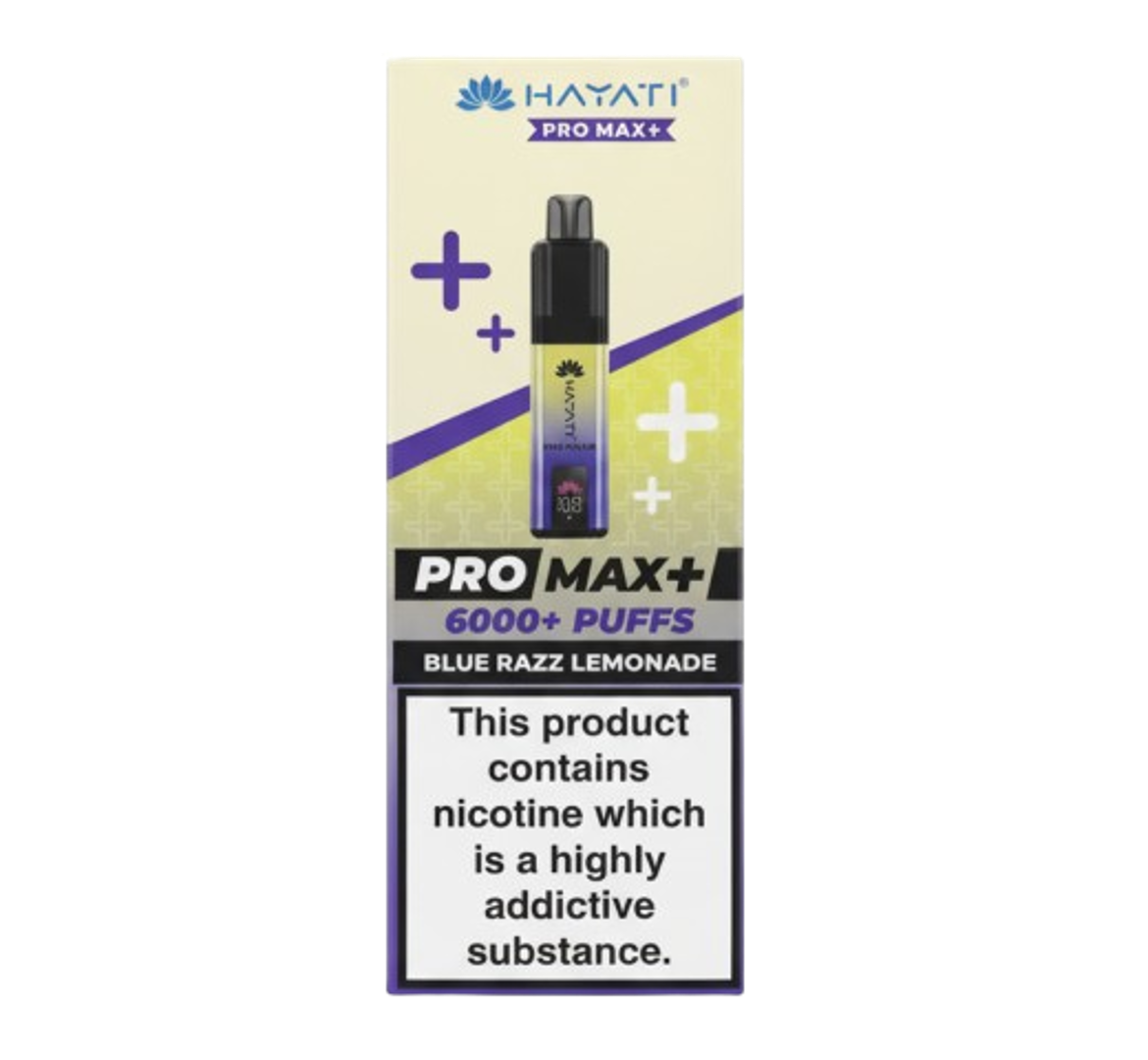 Hayati Pro Max+ 6K Blue Razz Lemonade