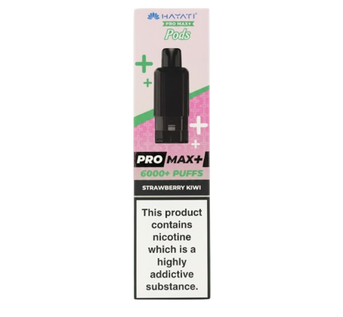 Hayati Pro Max+ 6K Strawberry Kiwi Pods