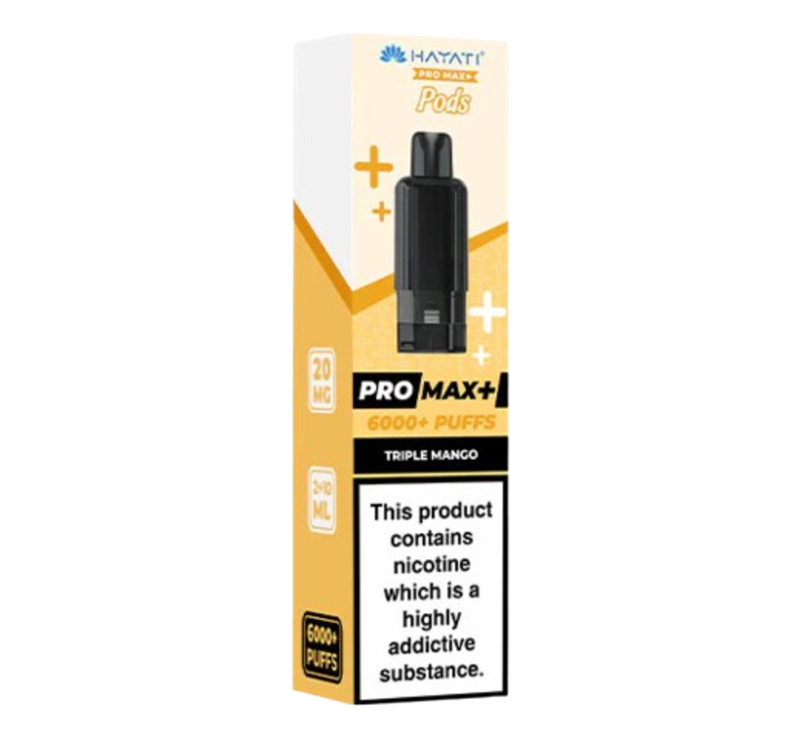 Hayati Pro Max+ 6K Triple Mango Pods