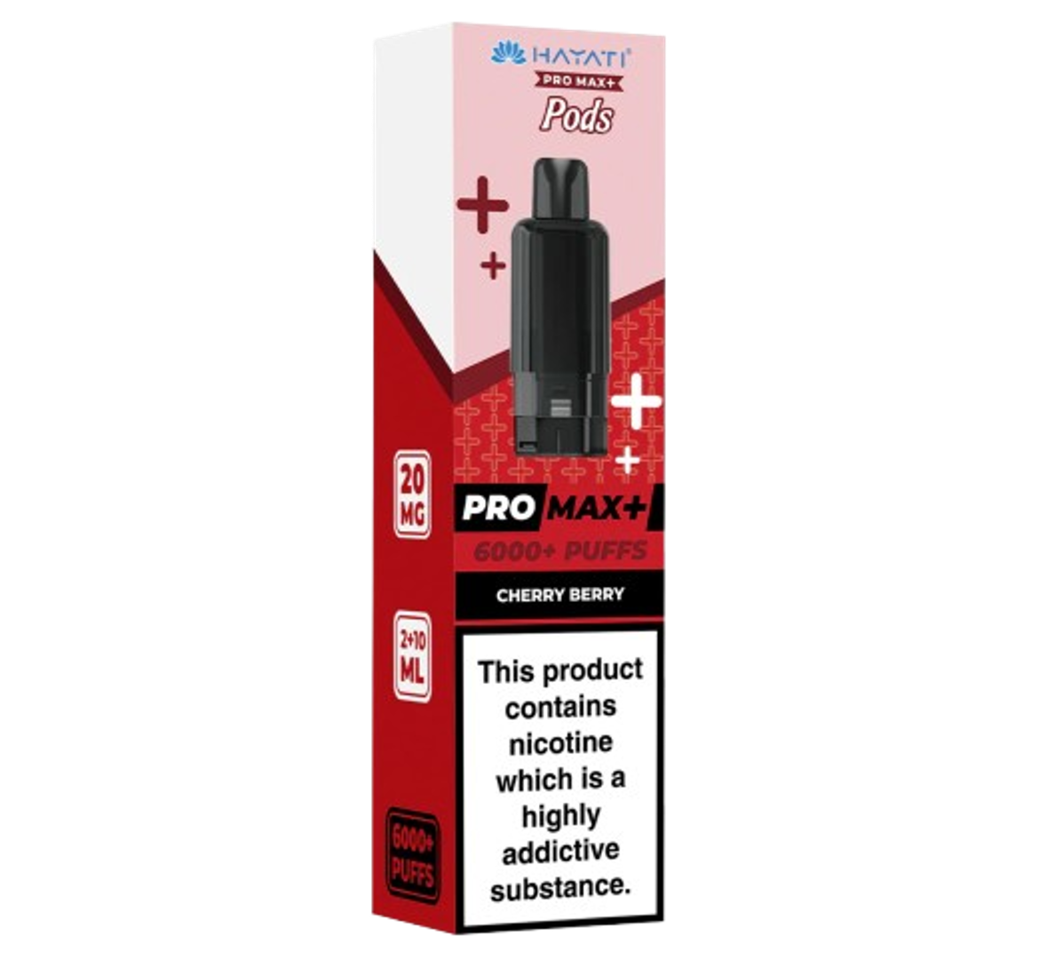 Hayati Pro Max+ 6K Cherry Berry Pods