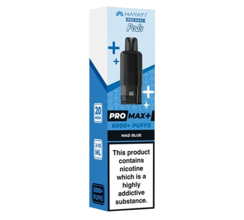 Hayati Pro Max+ 6K Mad Blue Pods