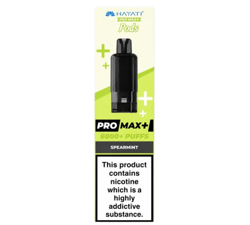 Hayati Pro Max+ 6K Spearmint Pods