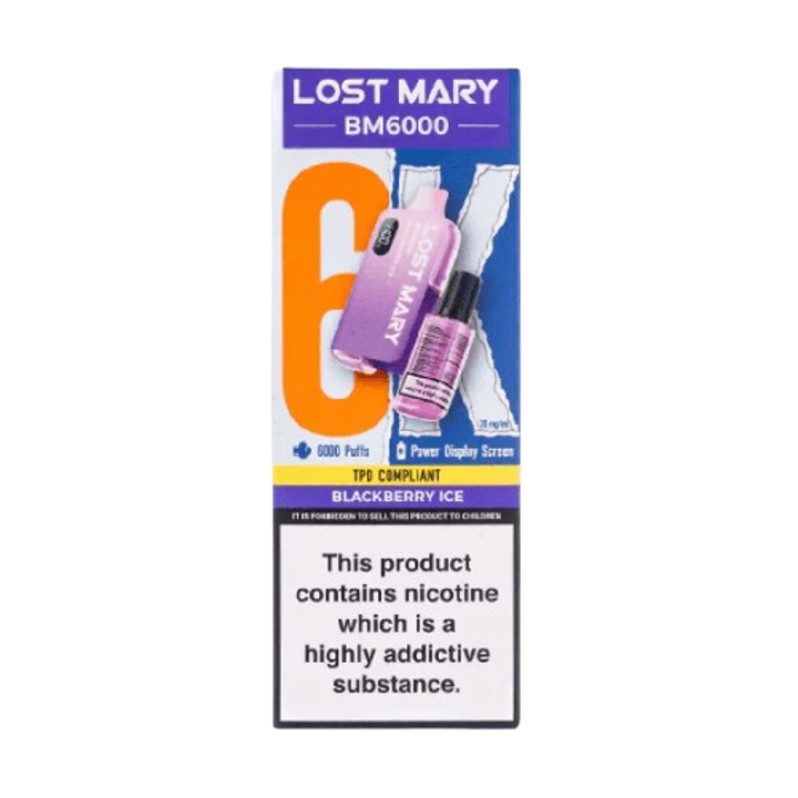 Lost Mary BM6000 Blackberry Ice