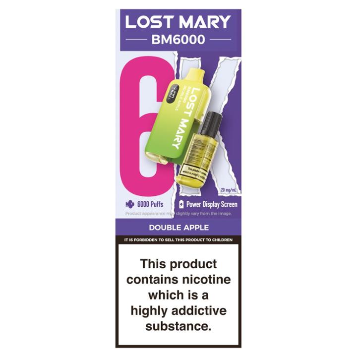 Lost Mary BM6000 Double Apple