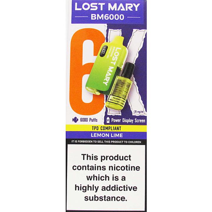 Lost Mary BM6000 Lemon Lime
