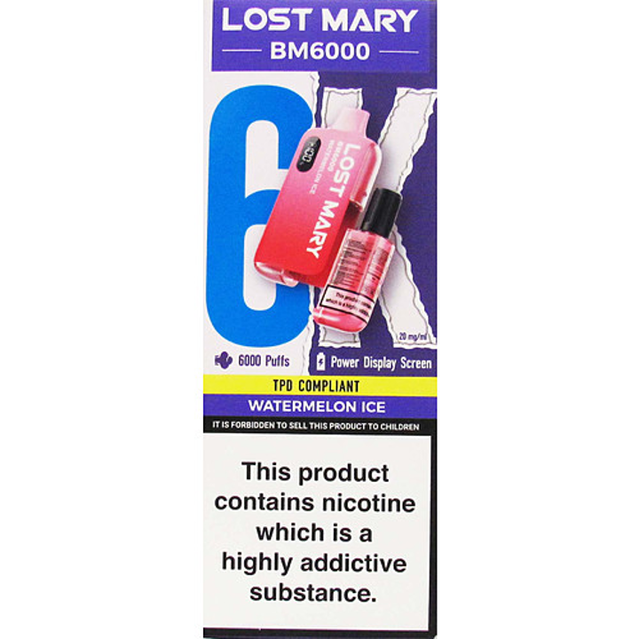 Lost Mary BM6000 Watermelon Ice