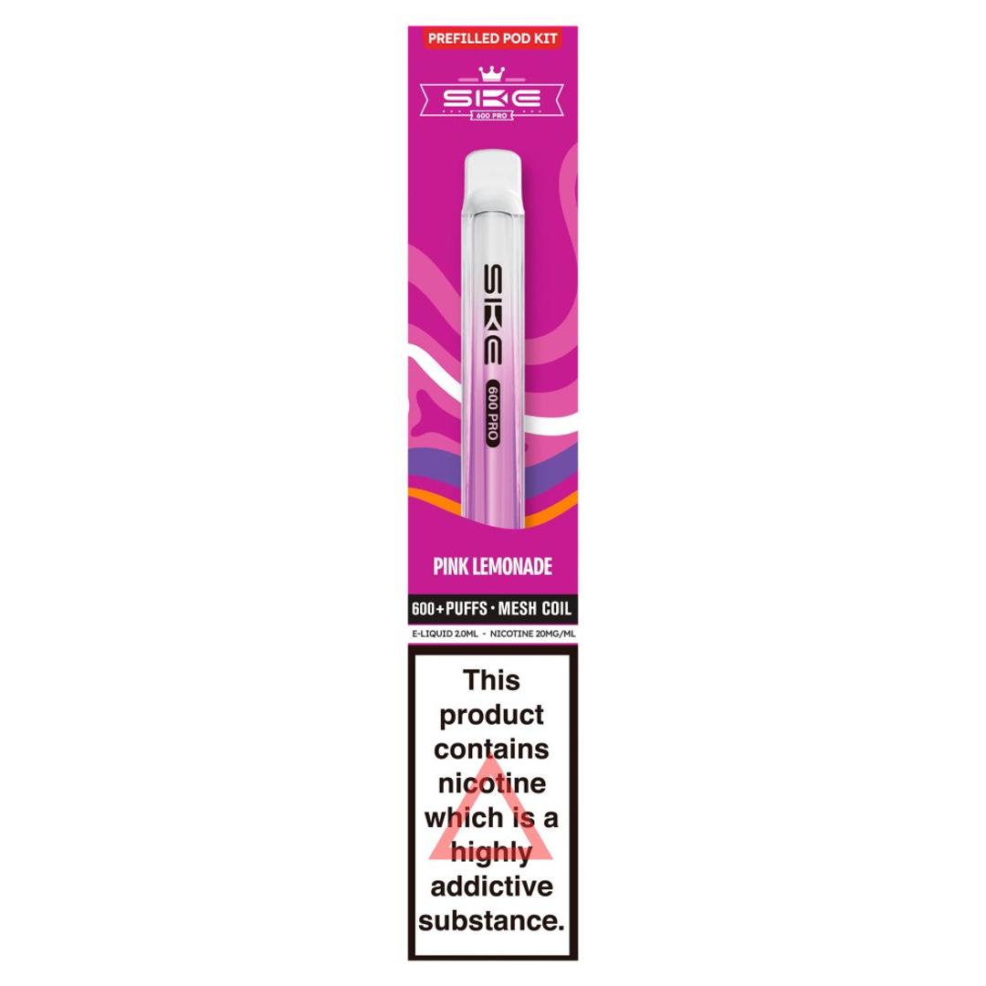 SKE 600 Pro Pink Lemonade Prefilled Pod Kit