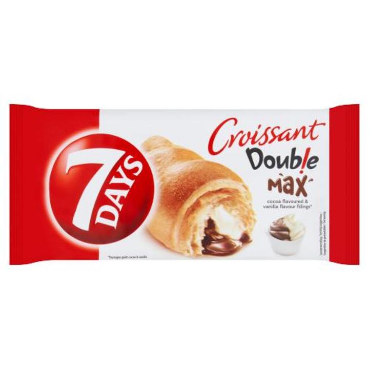7Days Croissant Double Max Cocoa Flavoured & Vanilla
