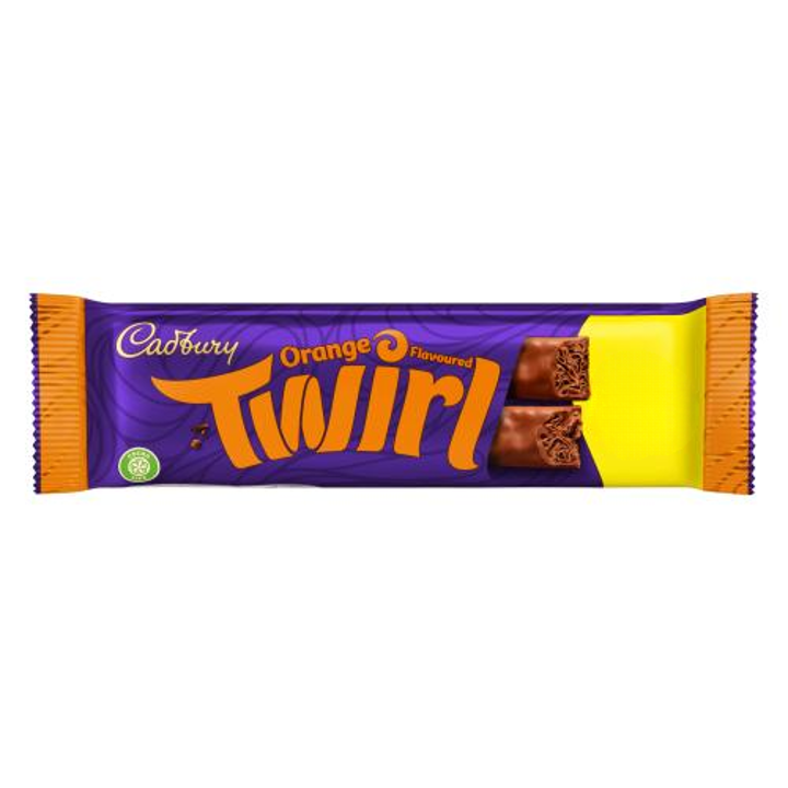 Cadbury Twirl Orange