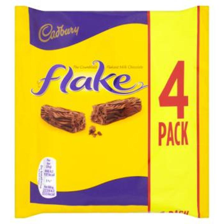 Cadbury Flake Chocolate Bar 4pk