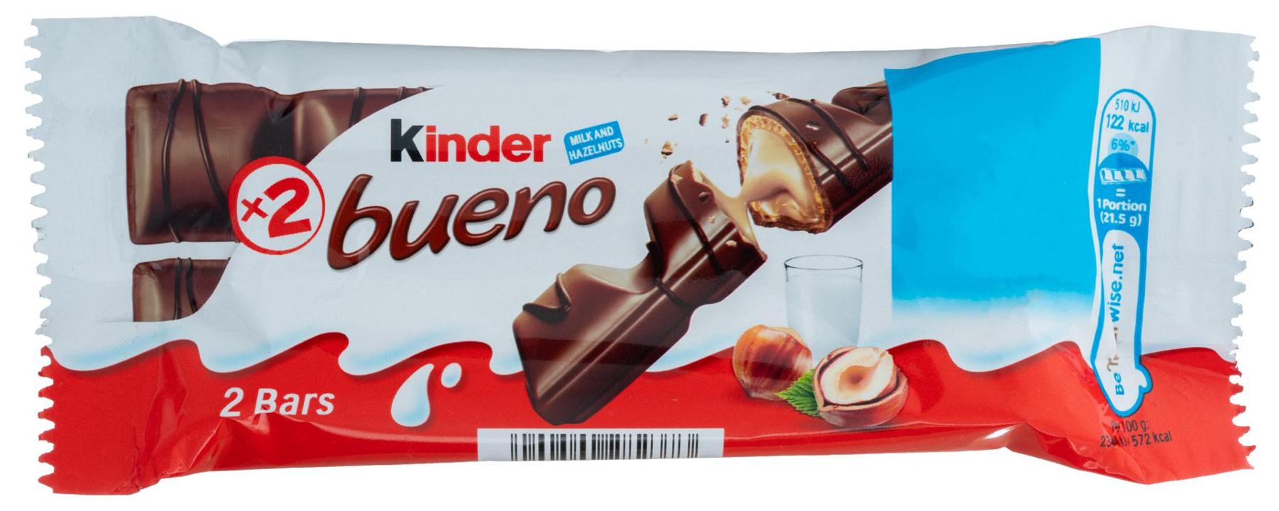 Kinder Bueno Milk and Hazelnuts