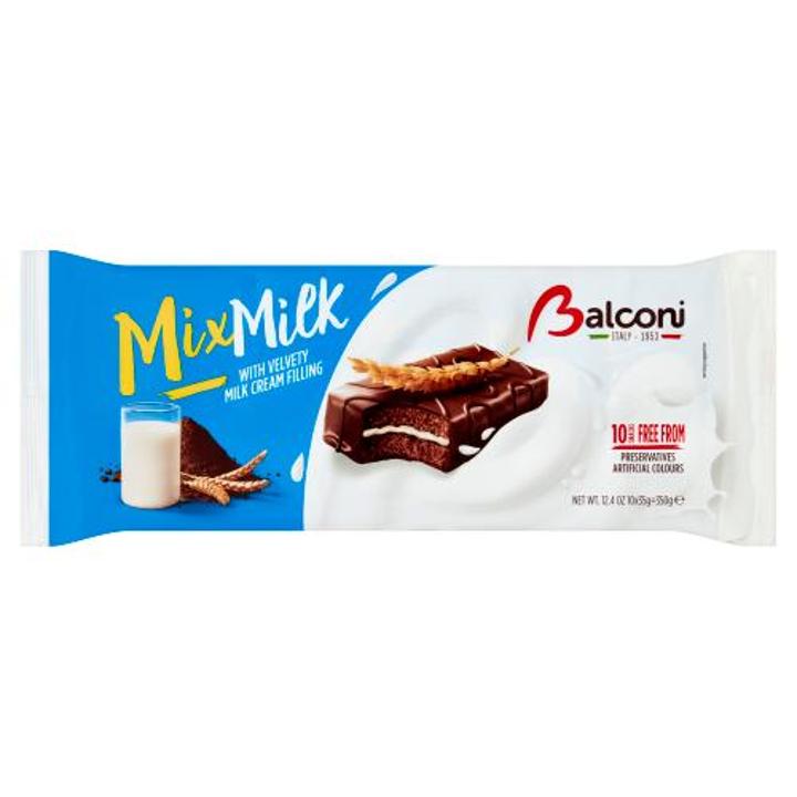 Balconi Mix Milk with Velvety Milk Cream Filling 10pk
