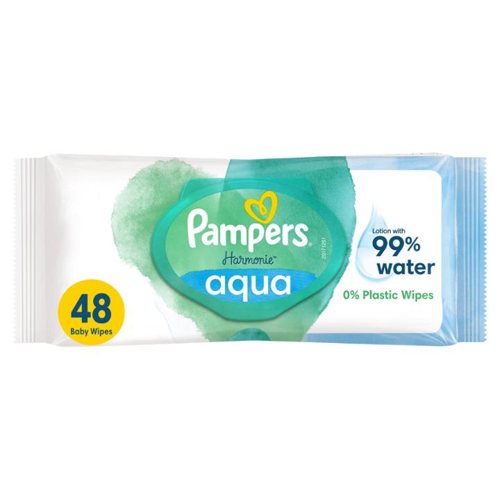 Pampers Harmonie Aqua 48 Wipes