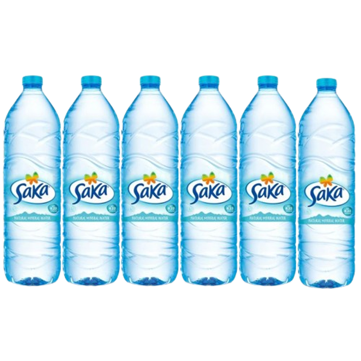 Saka Still Natural Mineral Water 6pk
