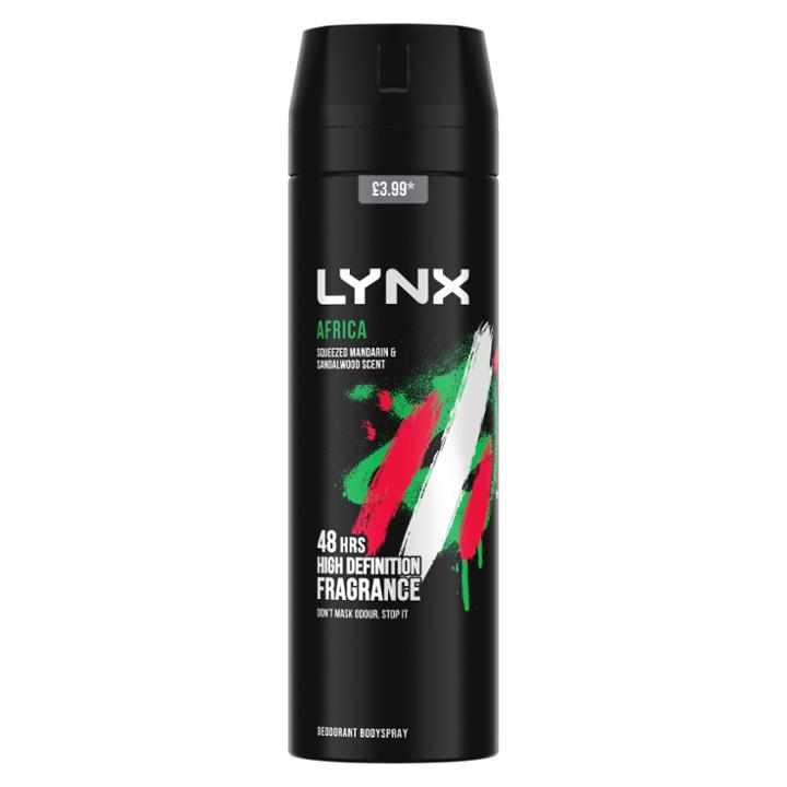 Lynx Aerosol Bodyspray Africa