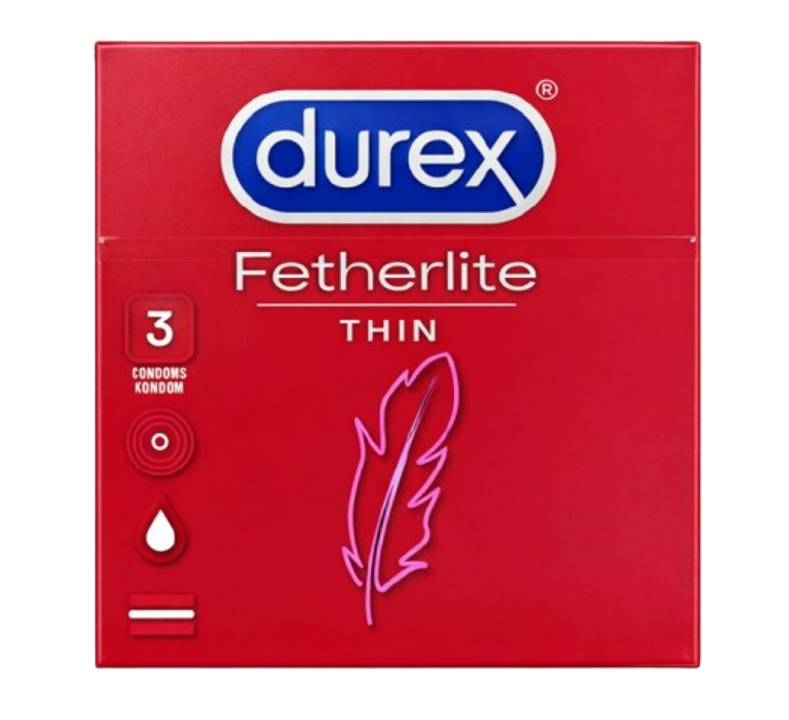 Durex Fetherlite Thin 3pk