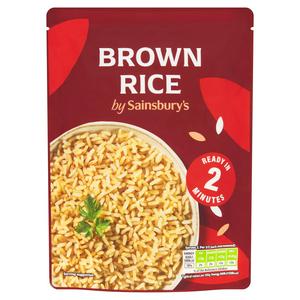 Sainsbury's 250g Microwave Brown Rice